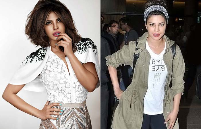 Hindi Heroines Without Makeup - 5. Priyanka Chopra