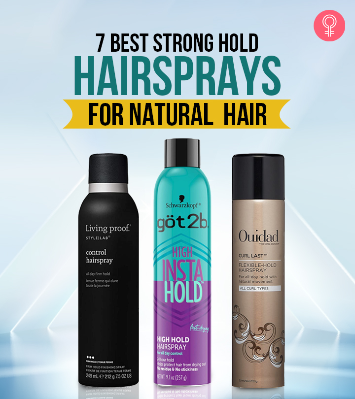 7 Best Cosmetologist-Approved Hold Hairsprays For Natural  Hair (2024)