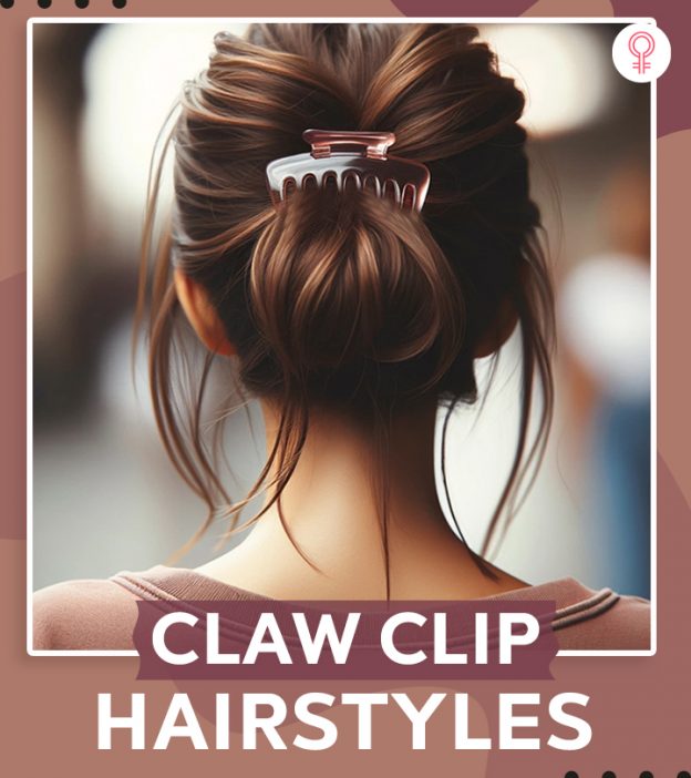 30 Best Claw Clip Styles For Different Hair Lengths And Textures