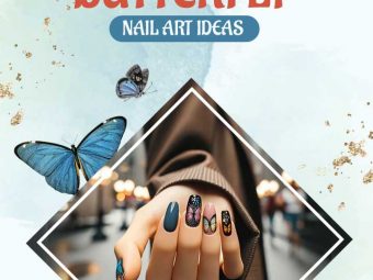 Butterfly nail art designs