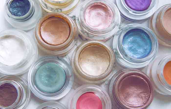 Cream eyeshadows for sensitive eyes