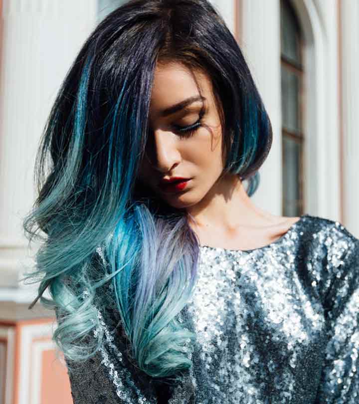 How To Bleach Blue Dye Out Of Your Hair