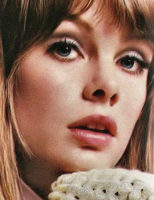 Jean Shrimpton makeup look