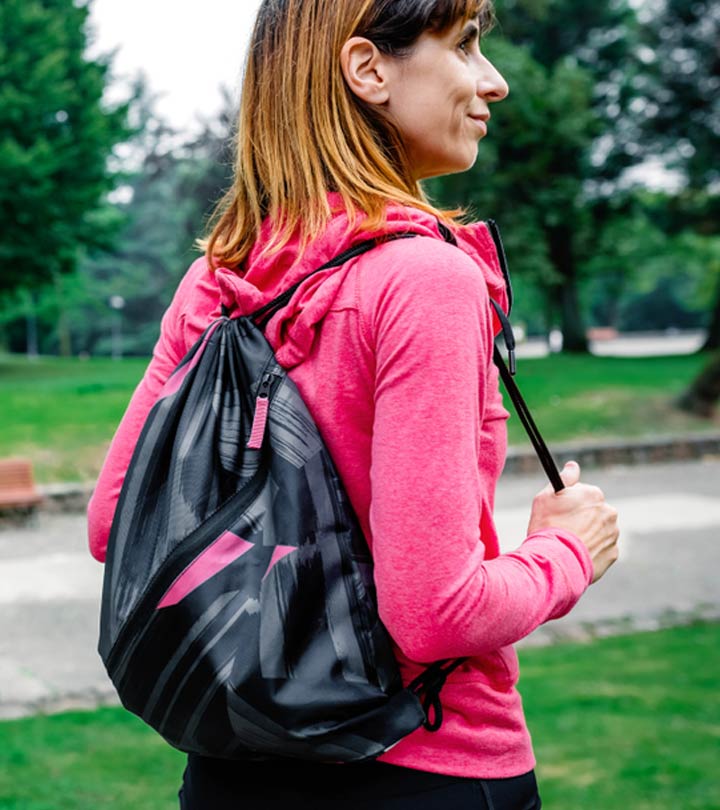 12 Best Drawstring Gym Bags Of 2024, According To A Personal Trainer