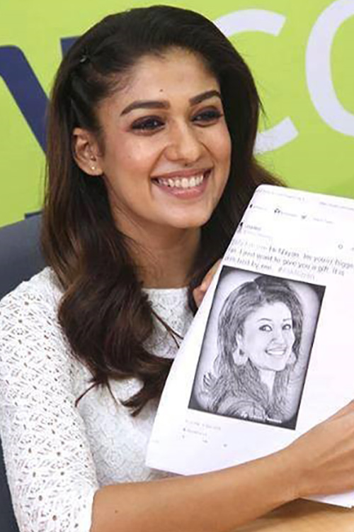 The de-glam look of Nayanthara without makeup