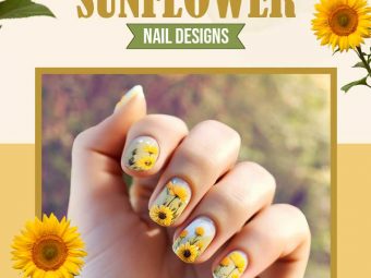 40 Trendy Sunflower Nail Designs To Brighten Your Look