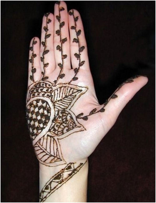 Children diy mehendi design